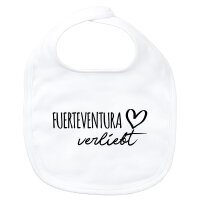 Baby Lätzchen Fuerteventura verliebt