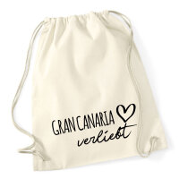 Turnbeutel Gran Canaria verliebt 12 Liter