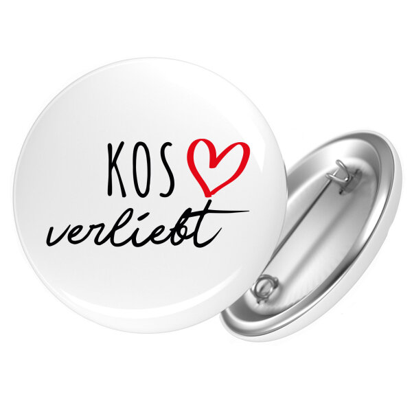 Button Kos verliebt