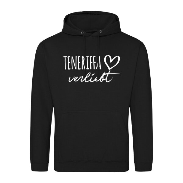 Unisex Hoodie Teneriffa verliebt Größe S-3XL