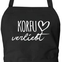 Schürze Korfu verliebt