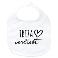 Baby Lätzchen Ibiza verliebt