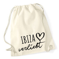 Turnbeutel Ibiza verliebt 12 Liter