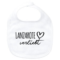 Baby Lätzchen Lanzarote verliebt