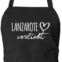 Schürze Lanzarote verliebt