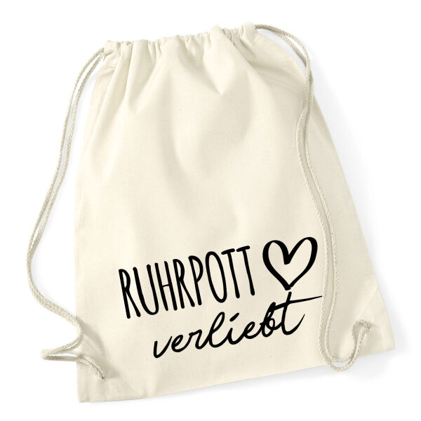 Turnbeutel Ruhrpott verliebt 12 Liter