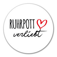 Aufkleber Ruhrpott verliebt 10cm Sticker
