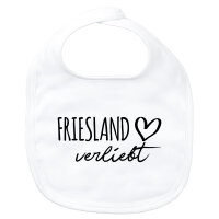 Baby L&auml;tzchen Friesland verliebt Klettverschluss