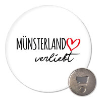 Magnet Münsterland verliebt 59mm...