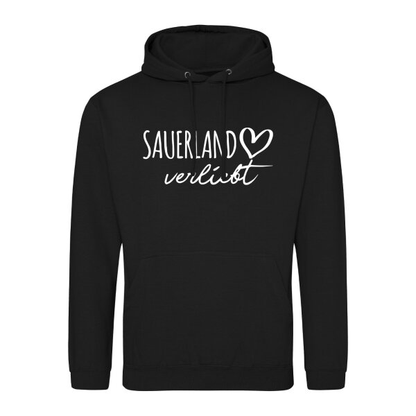 Unisex Hoodie Sauerland verliebt Größe S-3XL