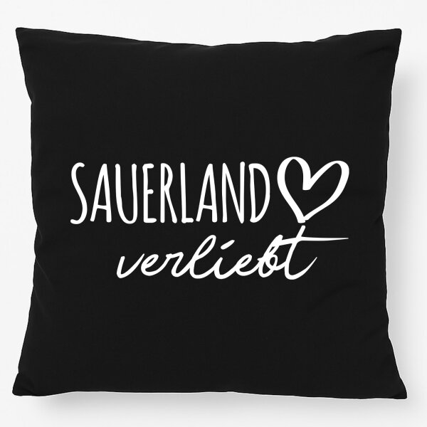 Kissen Sauerland verliebt 40x40cm