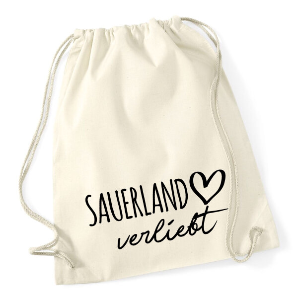 Turnbeutel Sauerland verliebt 12 Liter