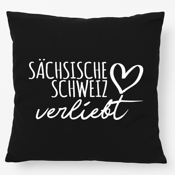 Kissen Sächsische Schweiz verliebt 40x40cm
