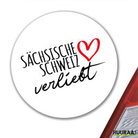 Aufkleber Sächsische Schweiz verliebt 10cm Sticker