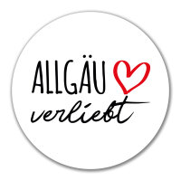 Aufkleber Allgäu verliebt 10cm Sticker