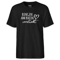 Herren T-Shirt Bingen am Rhein verliebt