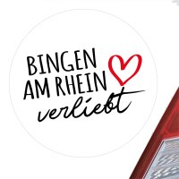 Aufkleber Nidderau verliebt 10cm