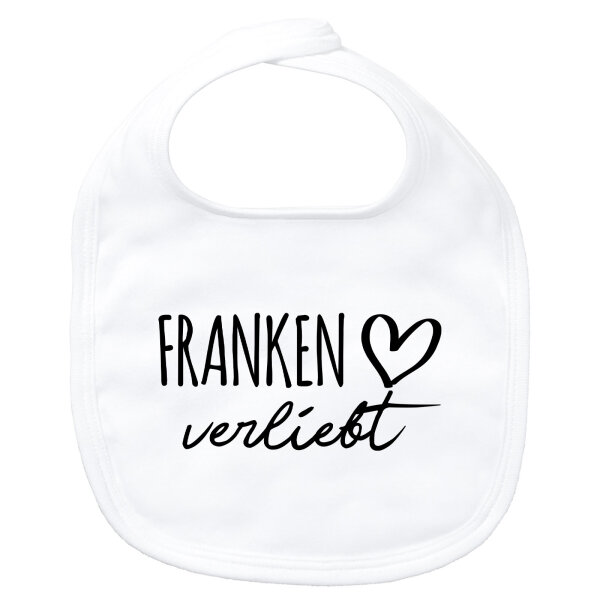 Baby Lätzchen Franken verliebt