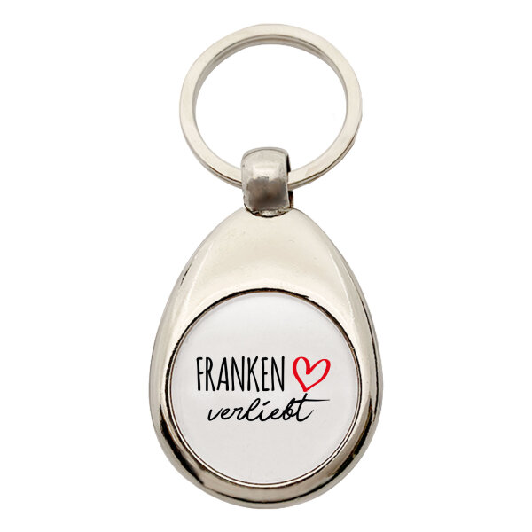 Schlüsselanhänger Franken verliebt