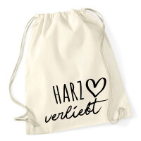 Turnbeutel Harz verliebt 12 Liter