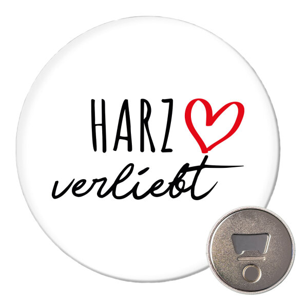 Magnet Harz verliebt 59mm Kühlschrankmagnet Flaschenöffner