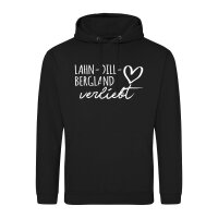 Unisex Hoodie Lahn-Dill-Bergland verliebt...