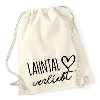 Turnbeutel Lahntal verliebt 12 Liter