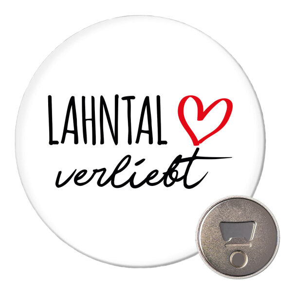 Magnet Lahntal verliebt 59mm Kühlschrankmagnet