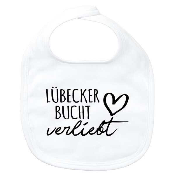 Baby Lätzchen Lübecker Bucht verliebt