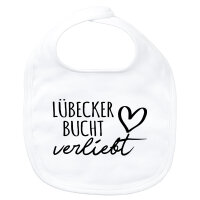 Baby Lätzchen Lübecker Bucht verliebt