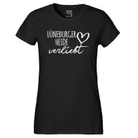 Damen T-Shirt Lüneburger Heide verliebt...