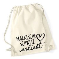 Turnbeutel Märkische Schweiz verliebt 12 Liter