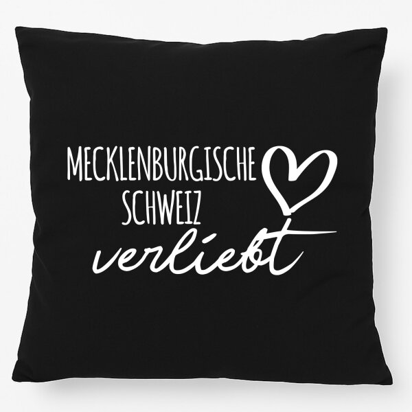 Kissen Mecklenburgische Schweiz verliebt 40x40cm