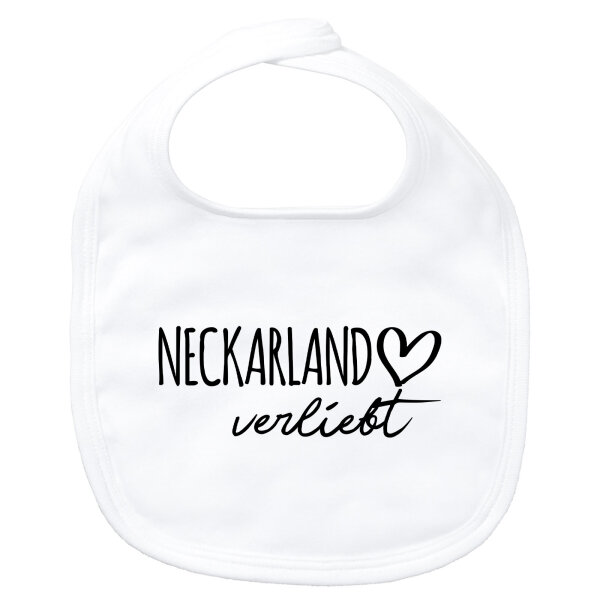 Baby Lätzchen Neckarland verliebt