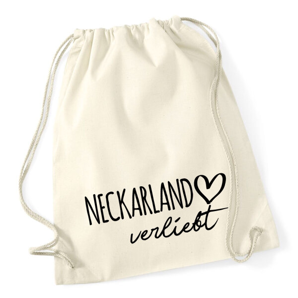 Turnbeutel Neckarland verliebt 12 Liter