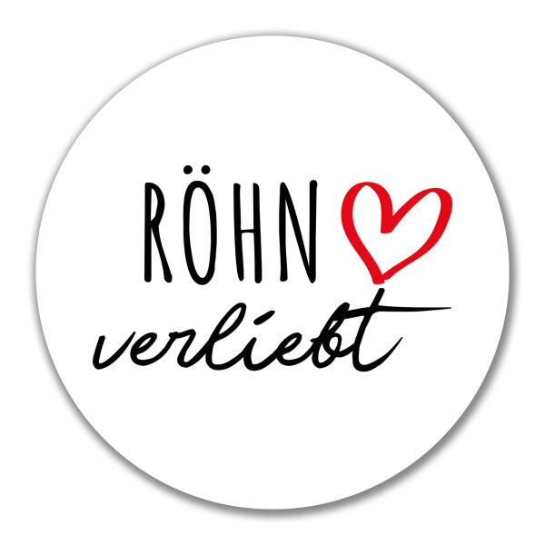 Aufkleber Röhn verliebt 10cm Sticker