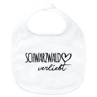 Baby Lätzchen Schwarzwald verliebt