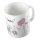 Kaffeetasse Hello Easter Hasen Weiß 330ml