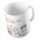 Kaffeetasse I really Meow you Kitten Weiß 330ml