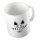 Kaffeetasse Are you Kitten Me Weiß 330ml