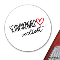 Aufkleber Schwarzwald verliebt 10cm Sticker