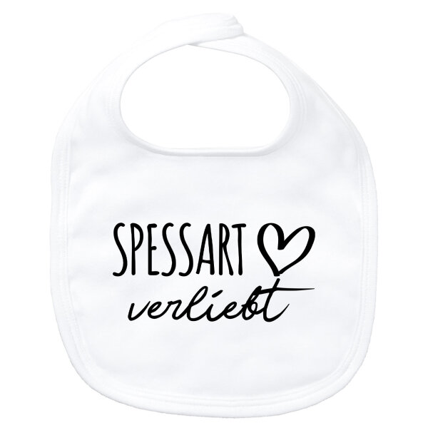 Baby Lätzchen Spessart verliebt