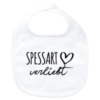 Baby Lätzchen Spessart verliebt