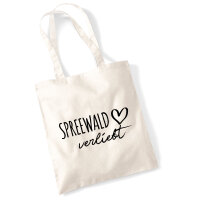 Jutebeutel Spreewald verliebt 10 Liter