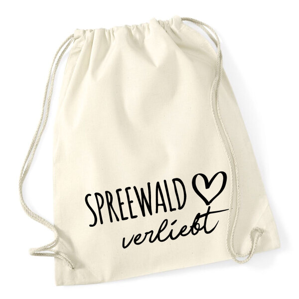 Turnbeutel Spreewald verliebt 12 Liter