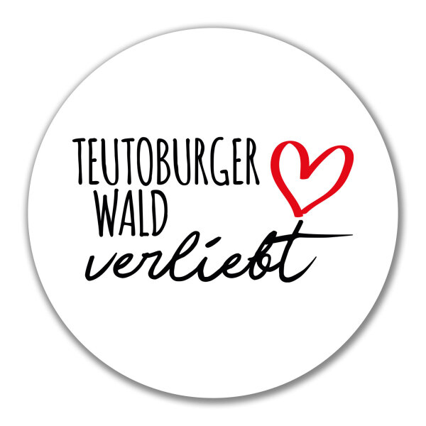 Aufkleber Teutoburger Wald verliebt 10cm Sticker