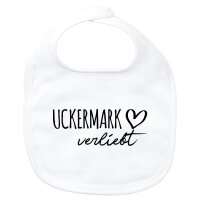 Baby Lätzchen Uckermark verliebt