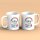 Kaffeetasse Follow yor Dream Regenbogen Weiß 330ml