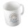 Kaffeetasse Rainbow make me Happy Weiß 330ml