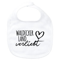 Baby Lätzchen Waldecker Land verliebt